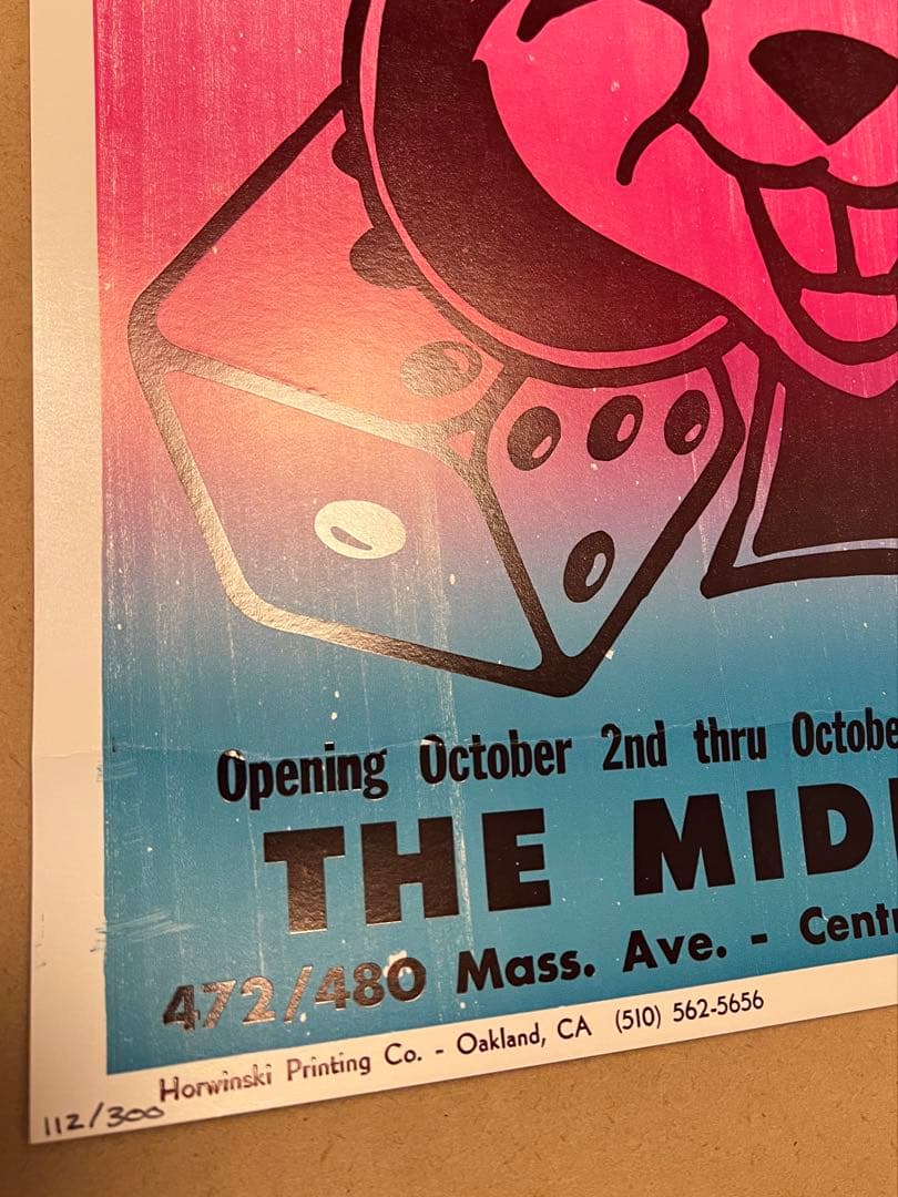 Frank Kozik \"Another Year Wasted\" ポスターです