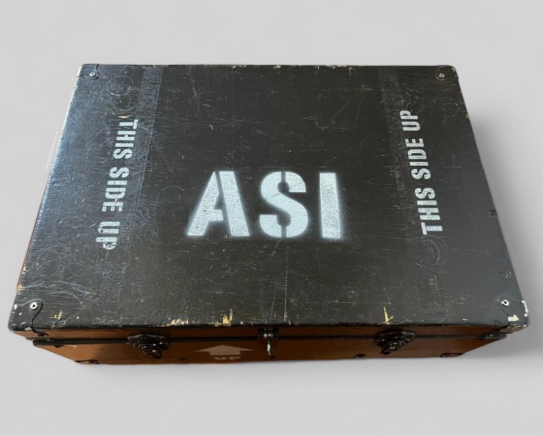 ☆ヴィンテージ トランクケース ミリタリーボックス コンテナ 収納箱 キャンプ