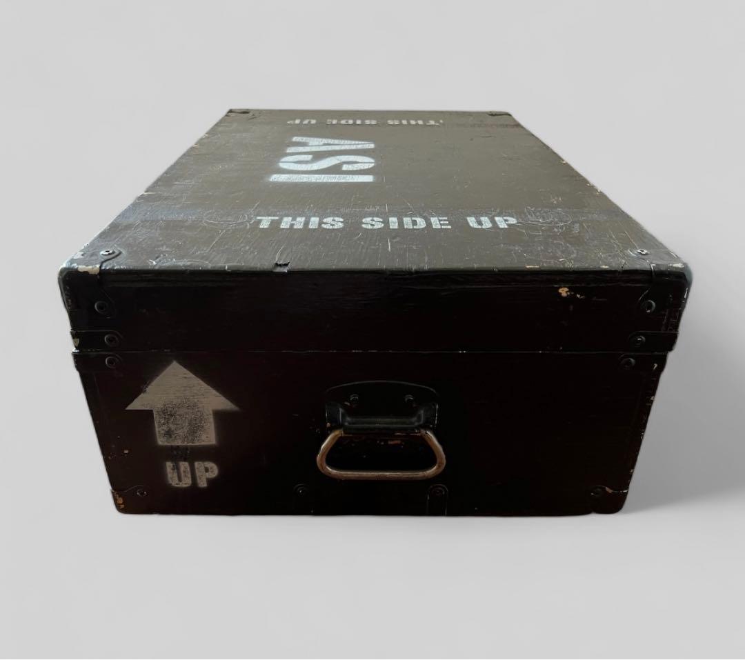 ☆ヴィンテージ トランクケース ミリタリーボックス コンテナ 収納箱 キャンプ