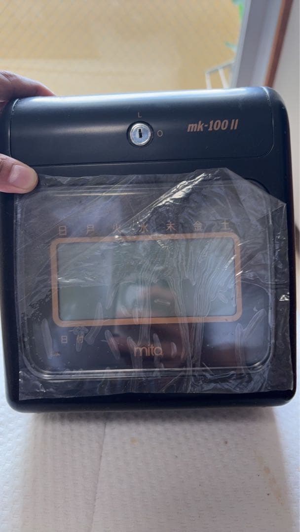 mk-100 II タイムカード