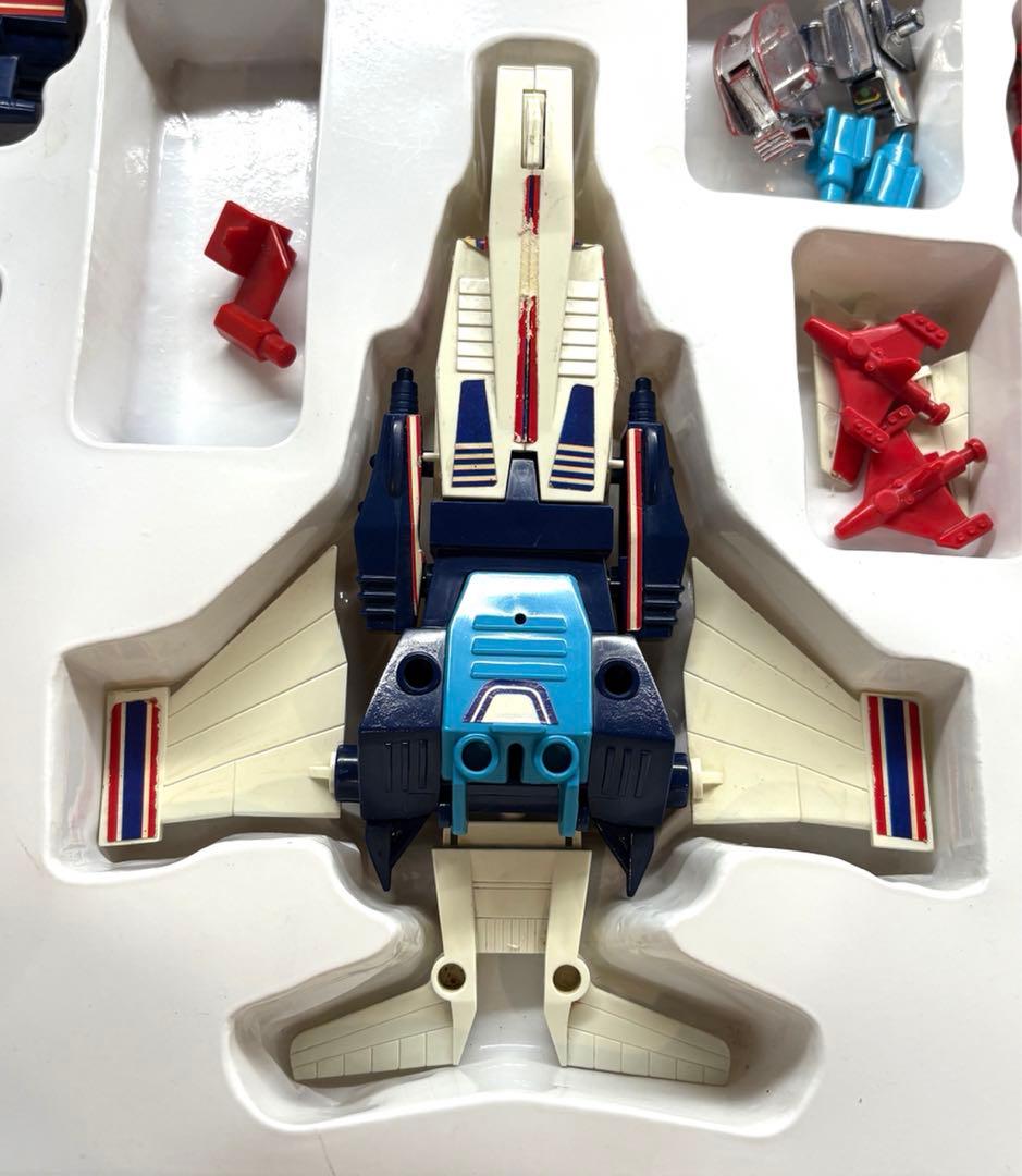 レトロ　旧タカラ　ミクロマン　ジャイアントアクロイヤー　デラックスセット