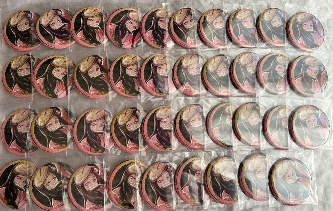 鬼滅の刃 阿波踊り 2025 缶バッジ 竈門禰豆子 39点