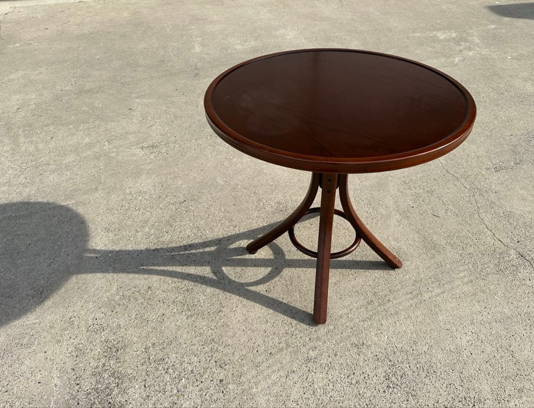 大塚家具 秋田木工 ダイニングテーブル（丸）「T-130」 ナラ材／ブナ