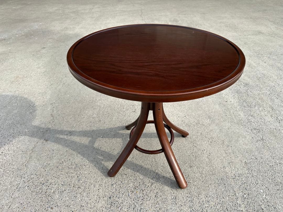 大塚家具 秋田木工 ダイニングテーブル（丸）「T-130」 ナラ材／ブナ