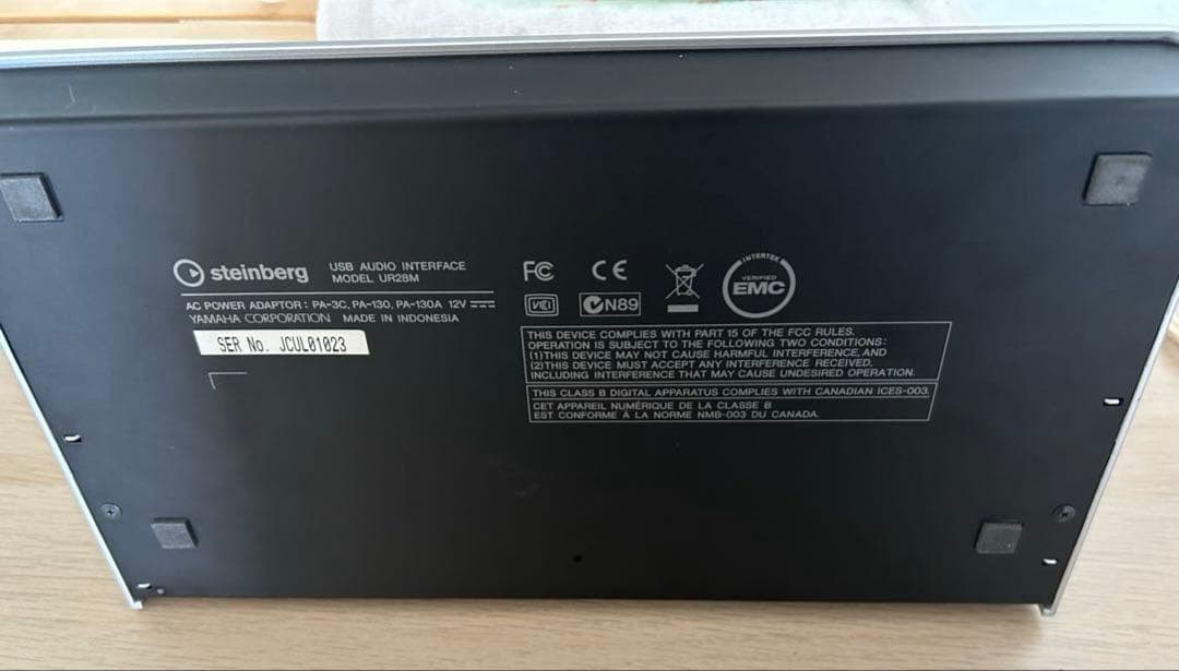 Steinberg UR28M USBオーディオインターフェース