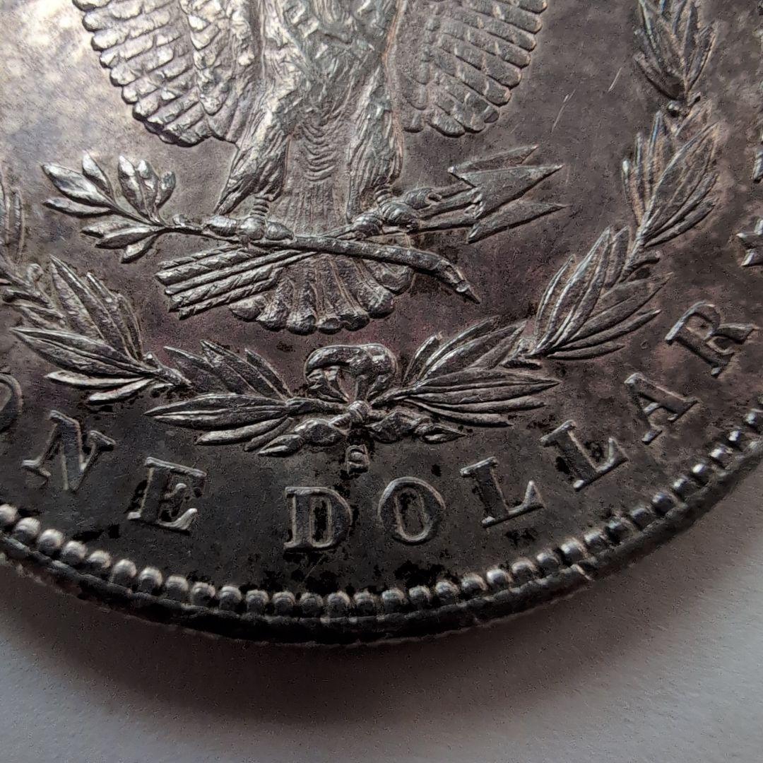 P*2様 1878-S モルガンダラー銀貨 1ドル Morgan Dollar