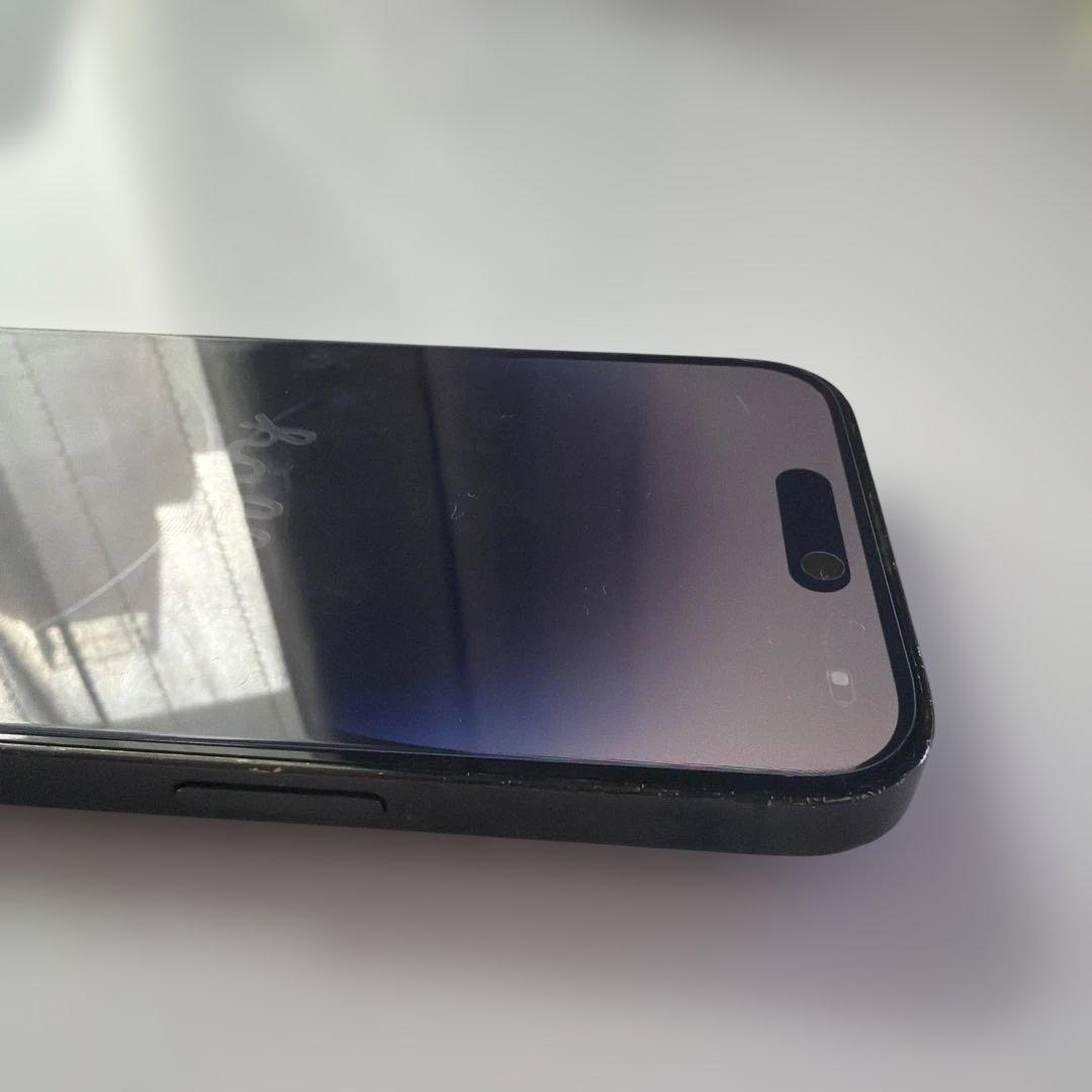 iPhone14pro 本体　SIMフリー　512GB ブラック　液晶新品交換済