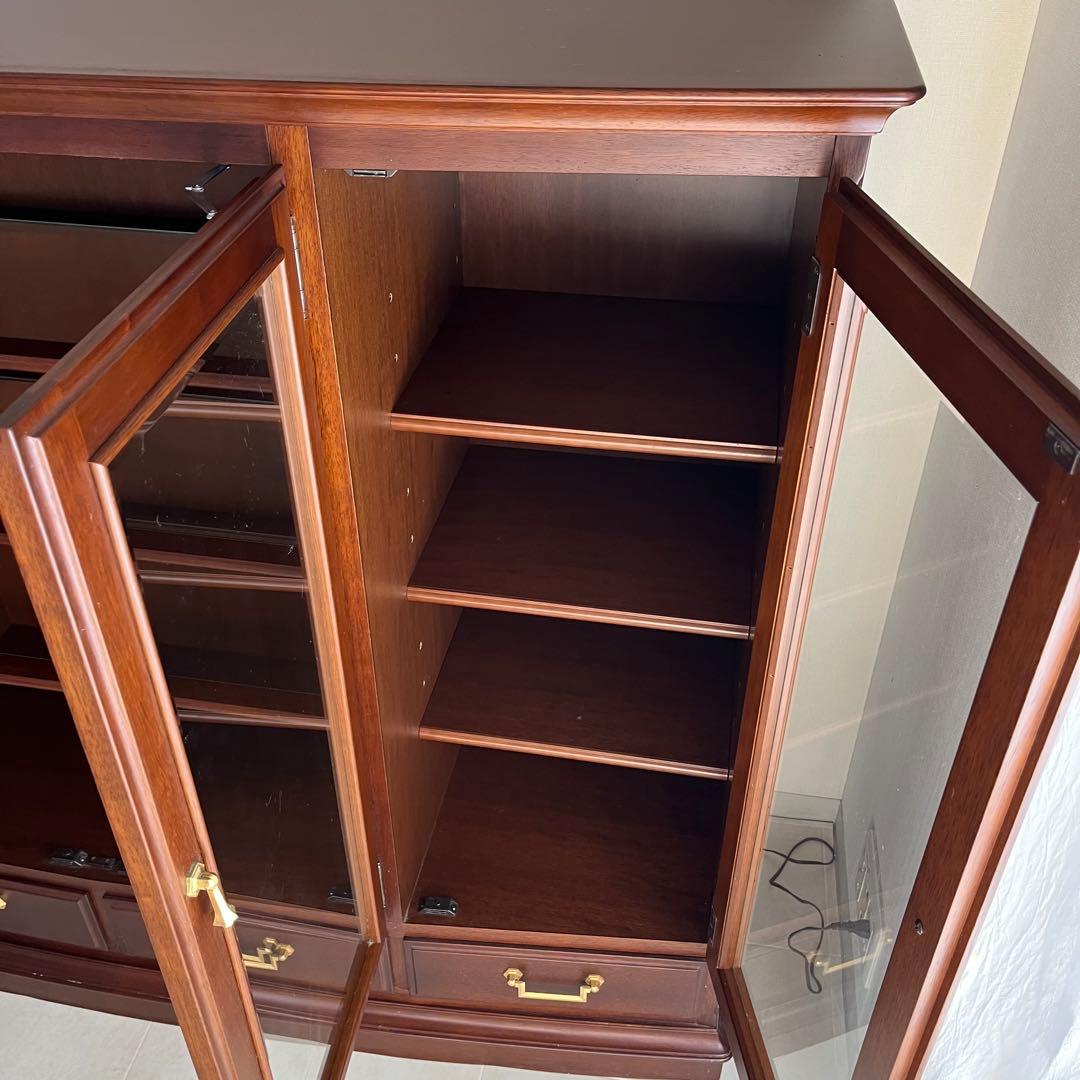 美品　マルニ　maruni マルニ木工　サイドボード　キャビネット　地中海　棚