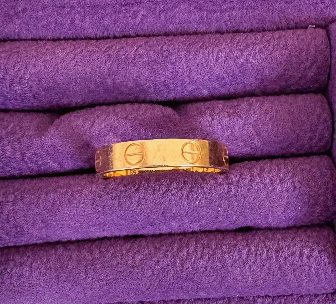 Cartier ラブリングスモールモデル　K18 イエローゴールド