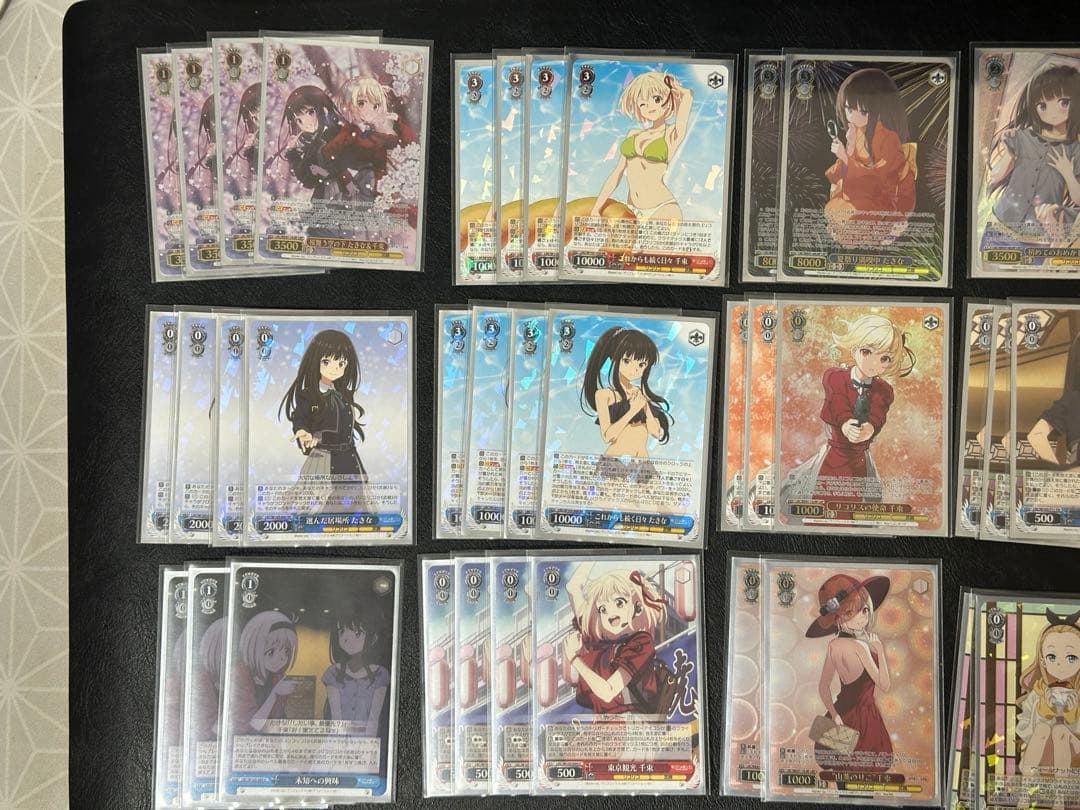 ヴァイスシュヴァルツ　リコリスリコイルデッキ　8扉　パーツ付き スリーブ付き