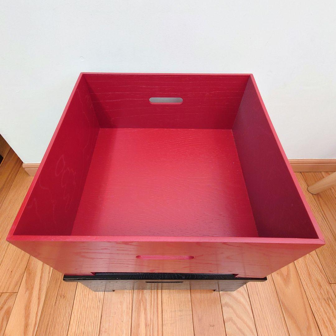 箱膳　大　木箱　2台セット