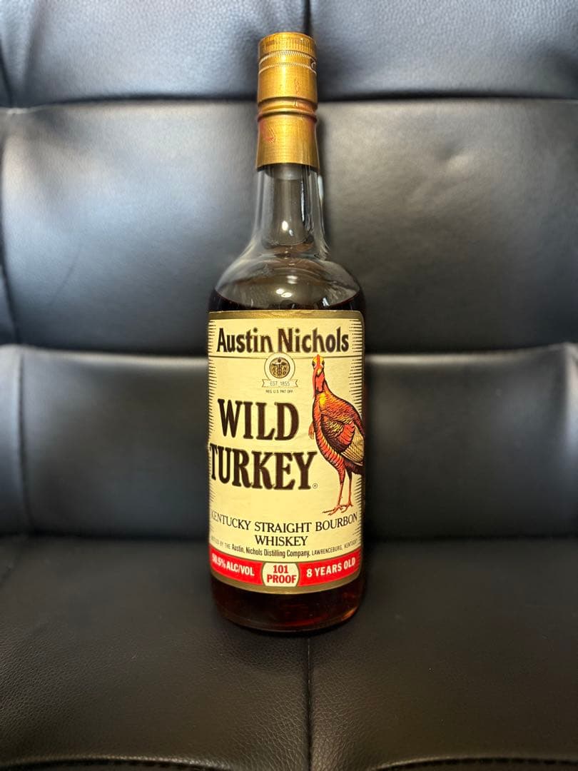 【未開栓】WILDTURKEY ワイルドターキー　8年　旧ラベル　箱あり