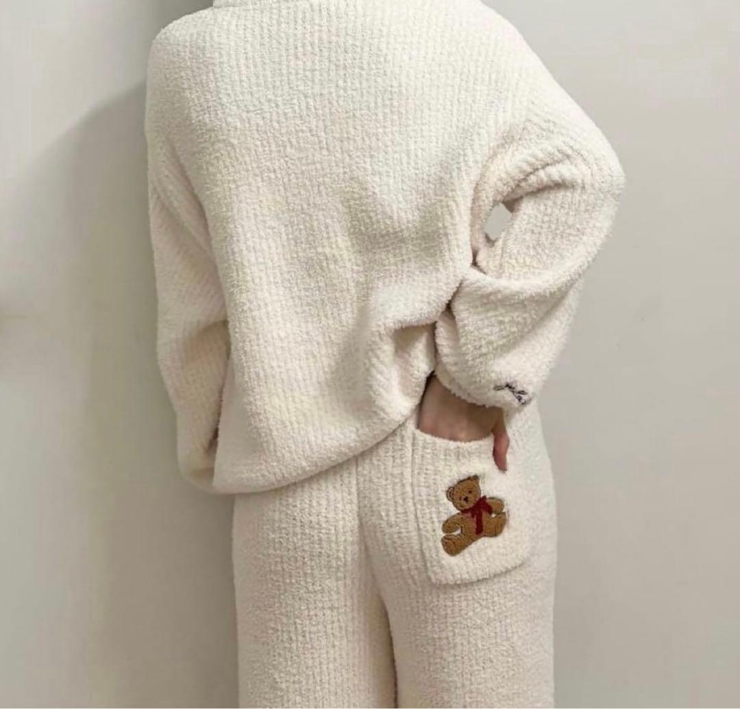 【新品未使用】ベビモコベアさがらプルオーバー＆ロングパンツセット