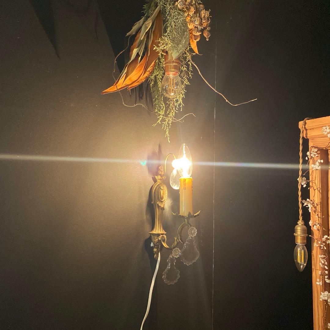 フランスアンティーク　ウォールランプ B