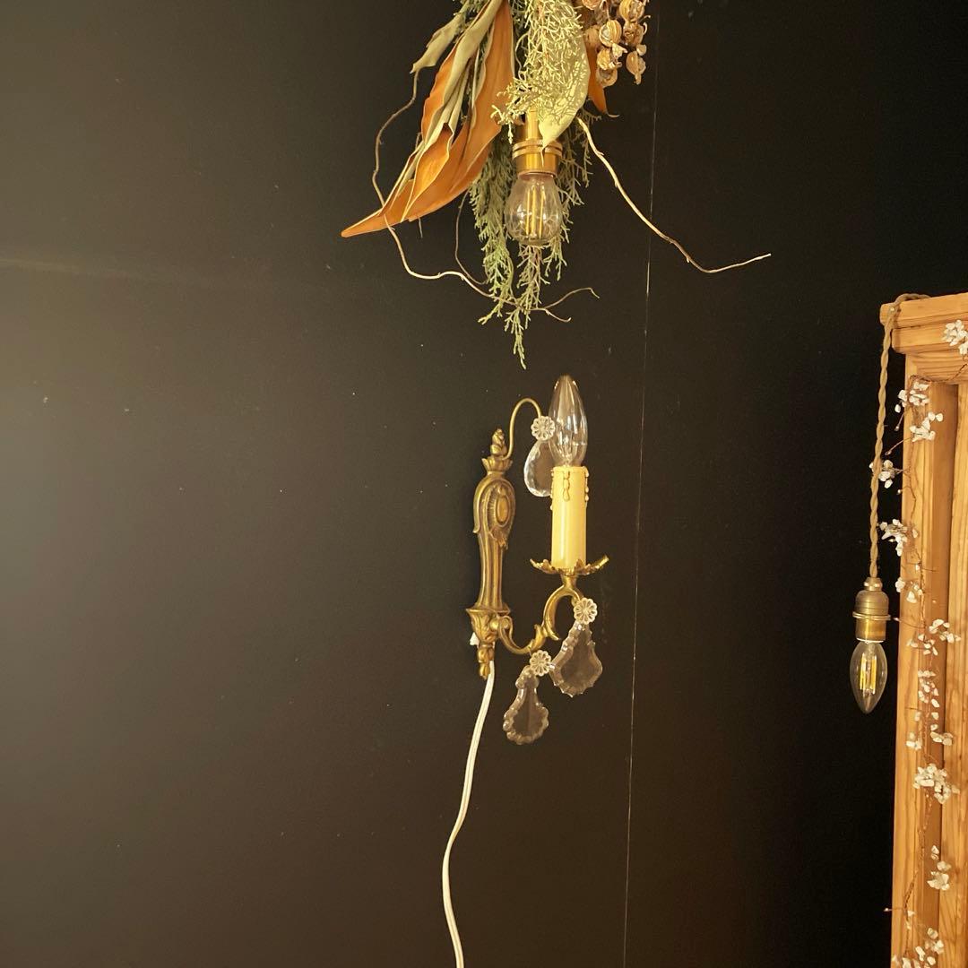 フランスアンティーク　ウォールランプ B