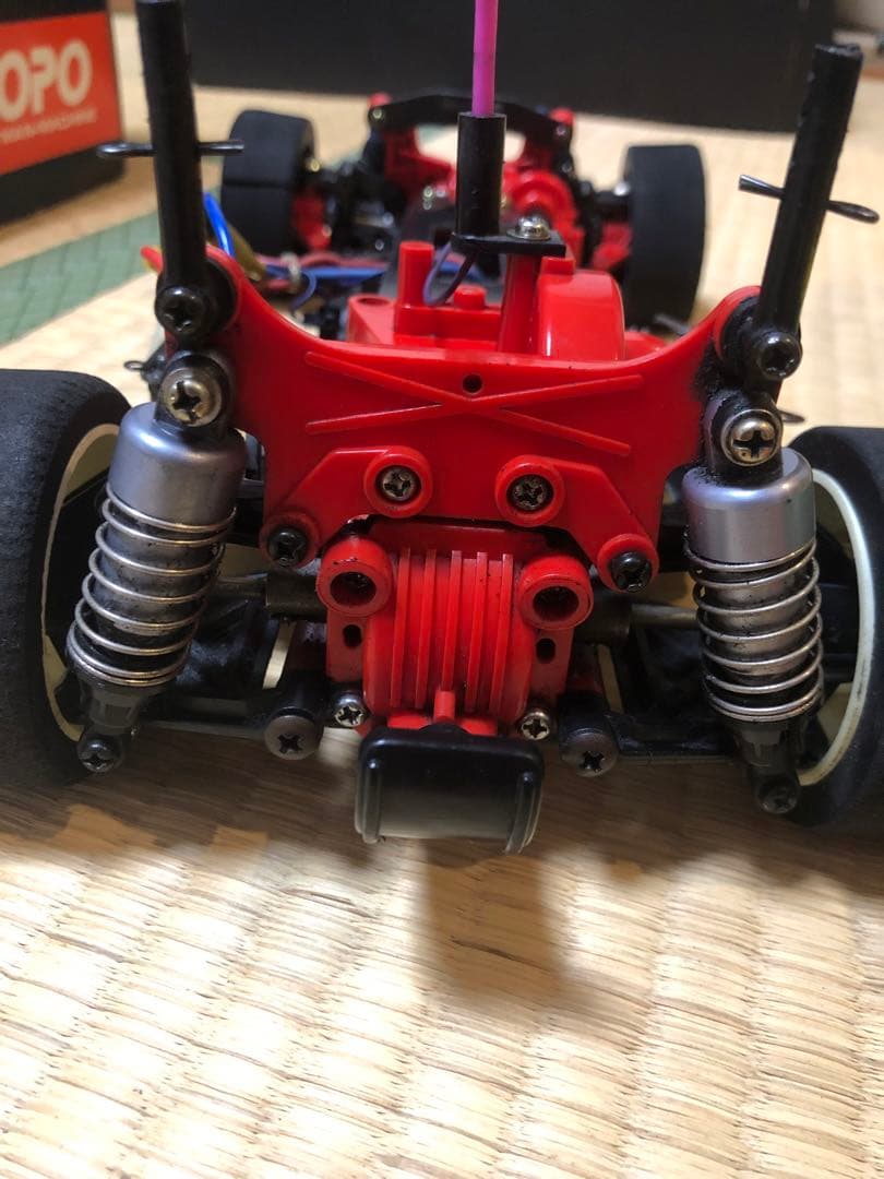 タミヤRCカー TA01/TA02？カーボンシャーシ仕様 プロポ付き フルセット