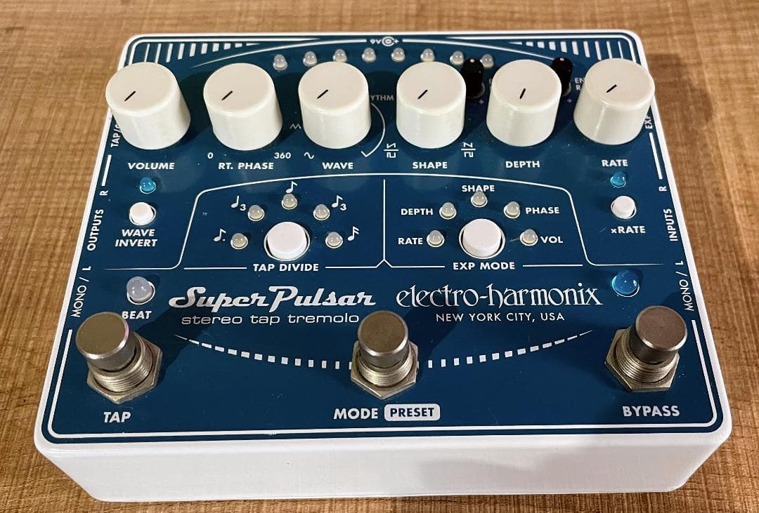 【美品】ELECTRO-HARMONIX SUPER PULSAR【トレモロ】