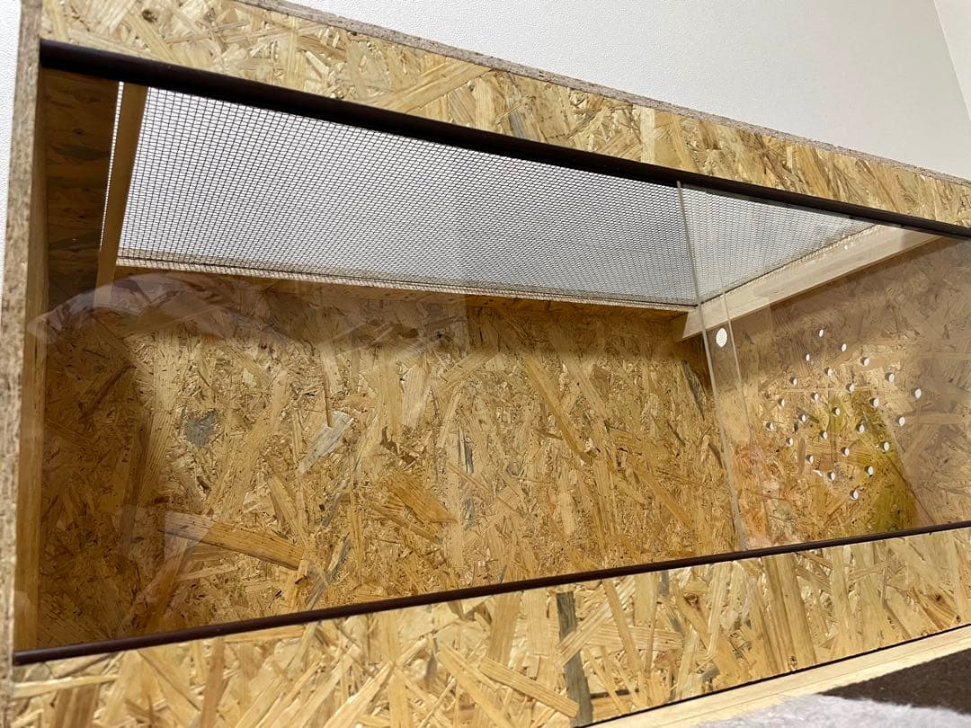 爬虫類ケージ　爬虫類飼育ケージ　90×45×45サイズ　天井金網仕様