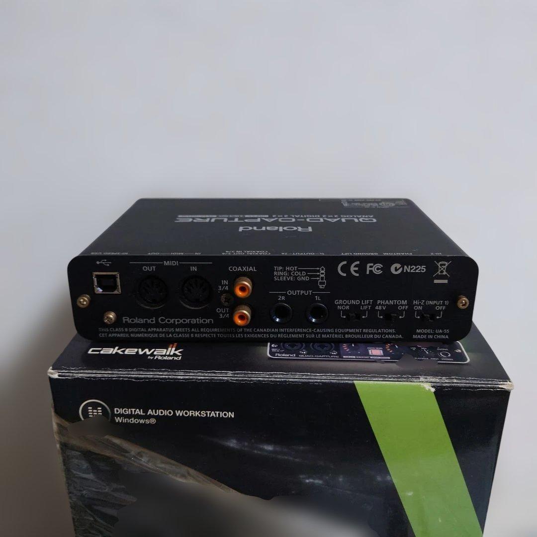 Roland UA-55 SONAR X2 POWER ローランド　セット