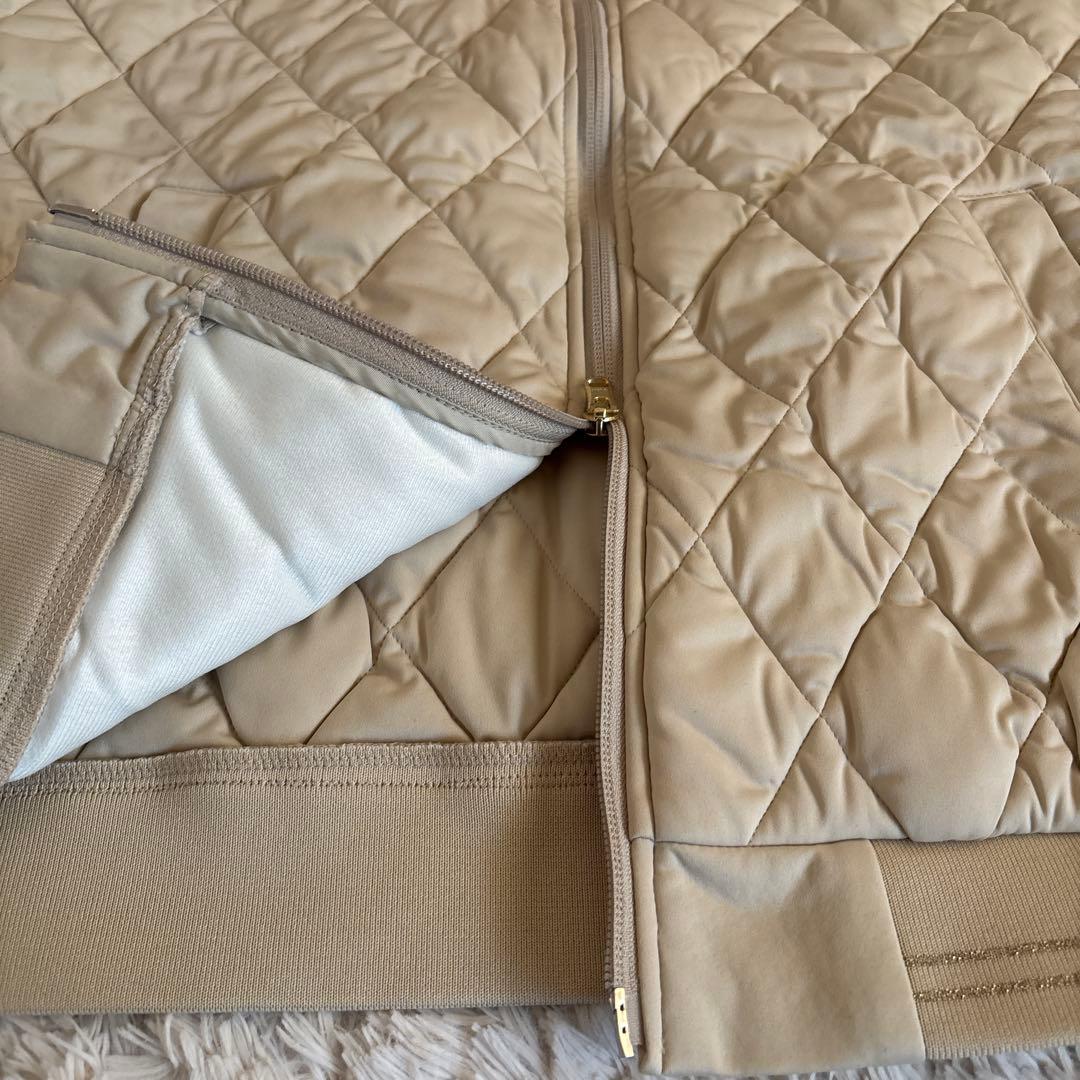 新品　キャロウェイ　中綿 フルジップ ブルゾン　ベージュ　LL 送料込み