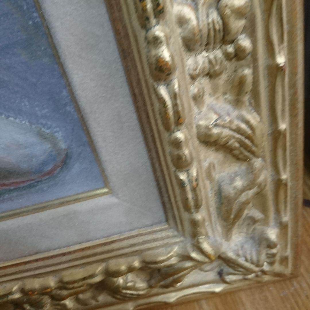 Ｆ20 油絵用 金色 油彩 額縁