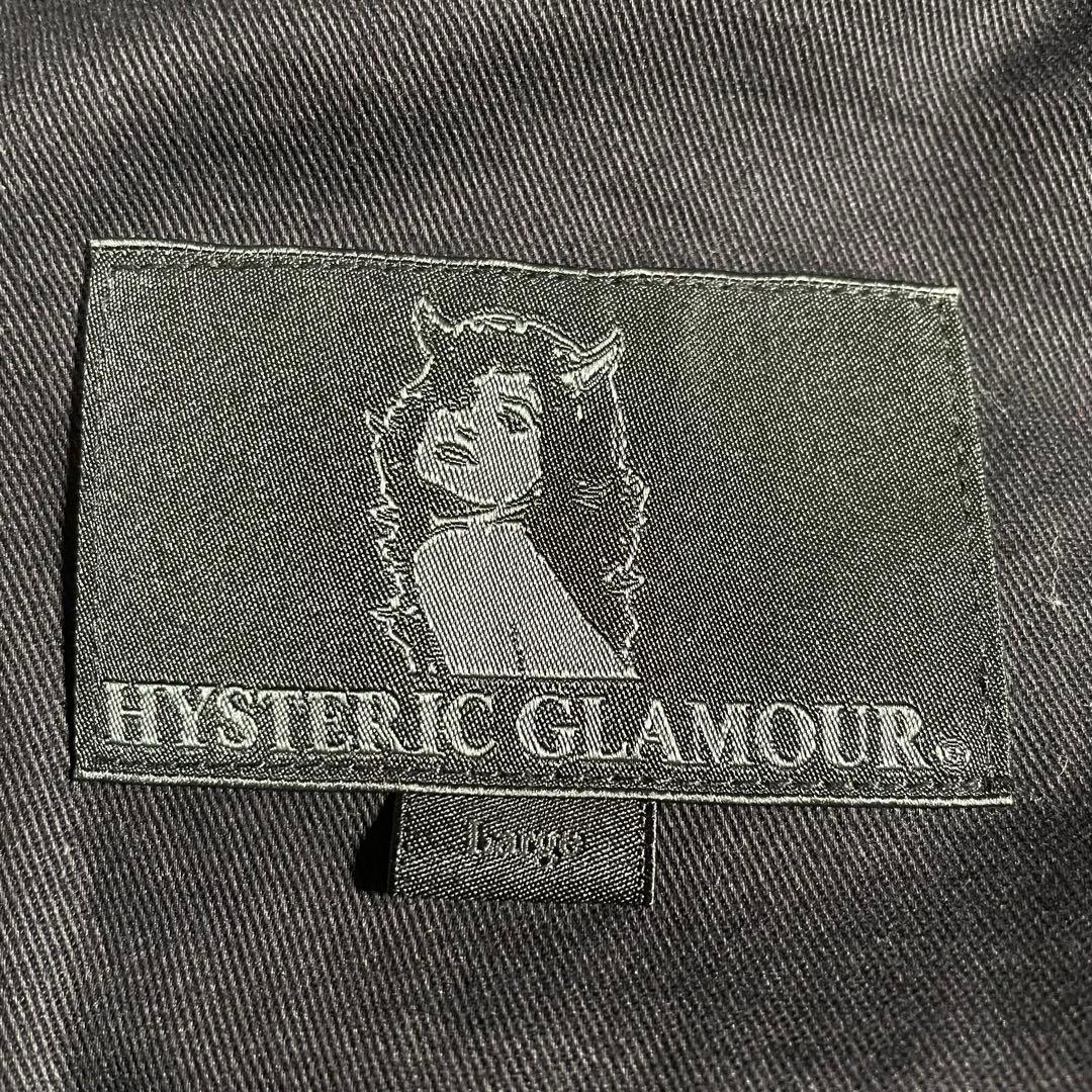 ヒステリックグラマー レザージャケット ラムレザー キルティングデザイン