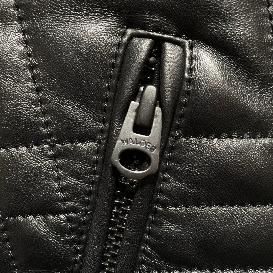 ヒステリックグラマー レザージャケット ラムレザー キルティングデザイン