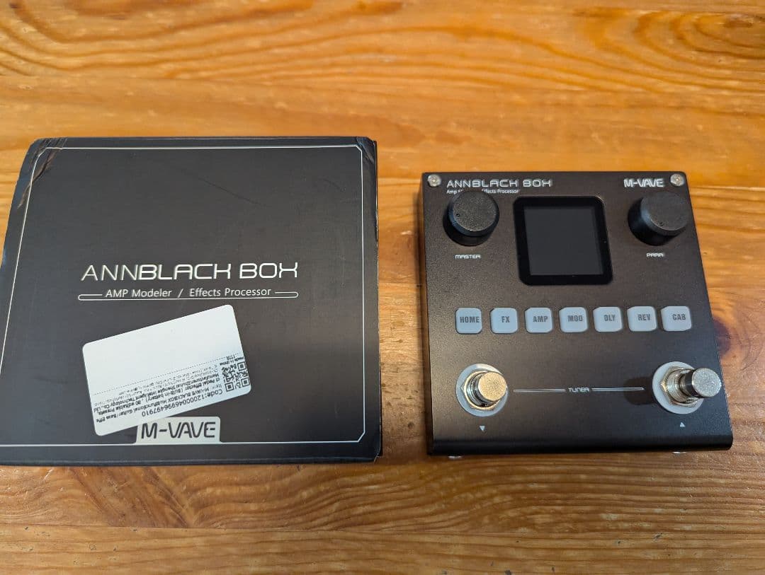 【ほぼ未使用】M-VAVE ANNBLACK BOX Neural NAM対応