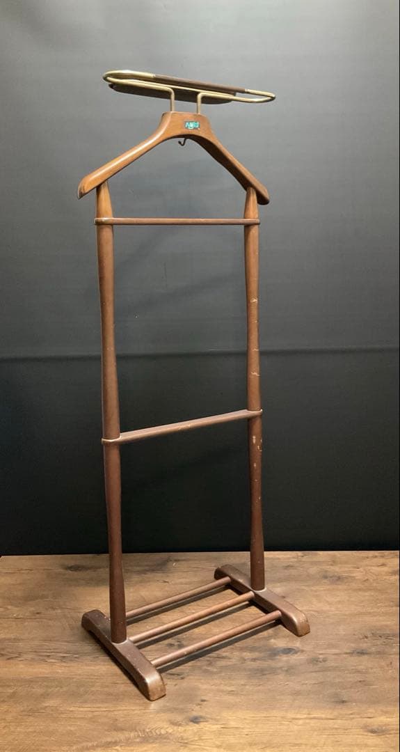 Najico ヴィンテージ　木製ハンガー ハンガーラック 洋服掛