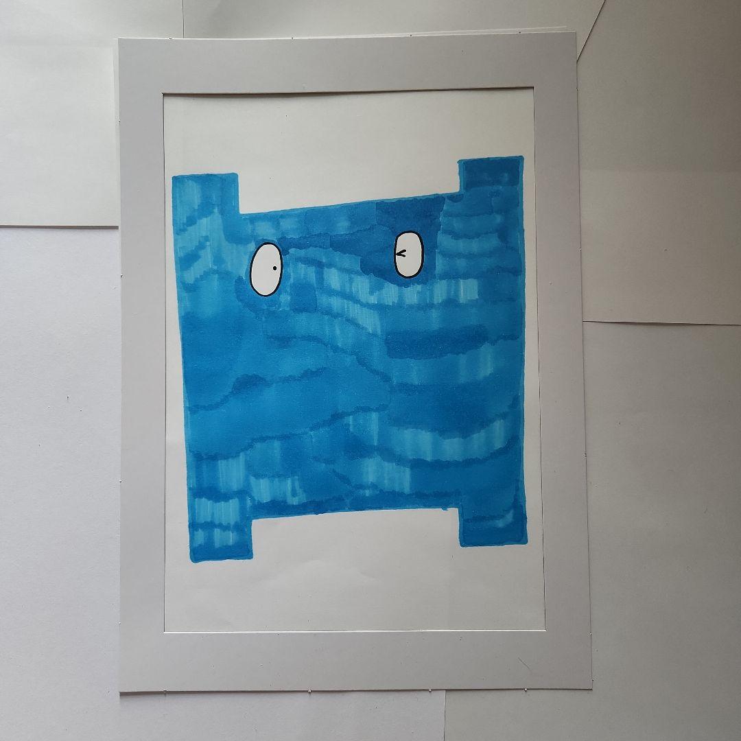 青A4サイズです。