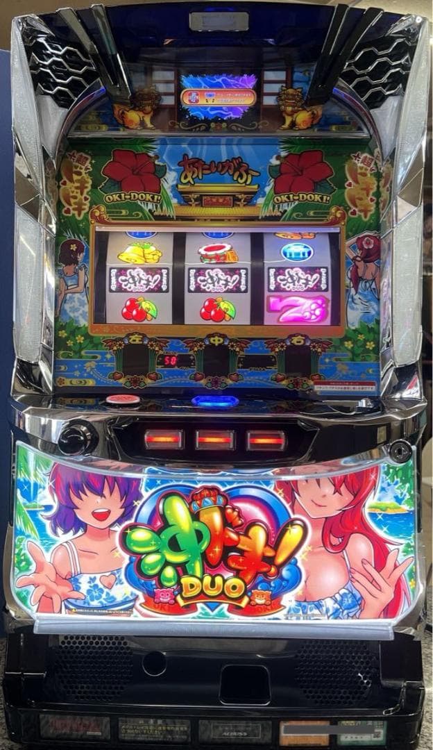 パチスロ 実機 沖ドキ！ＤＵＯ ※不要機付き※