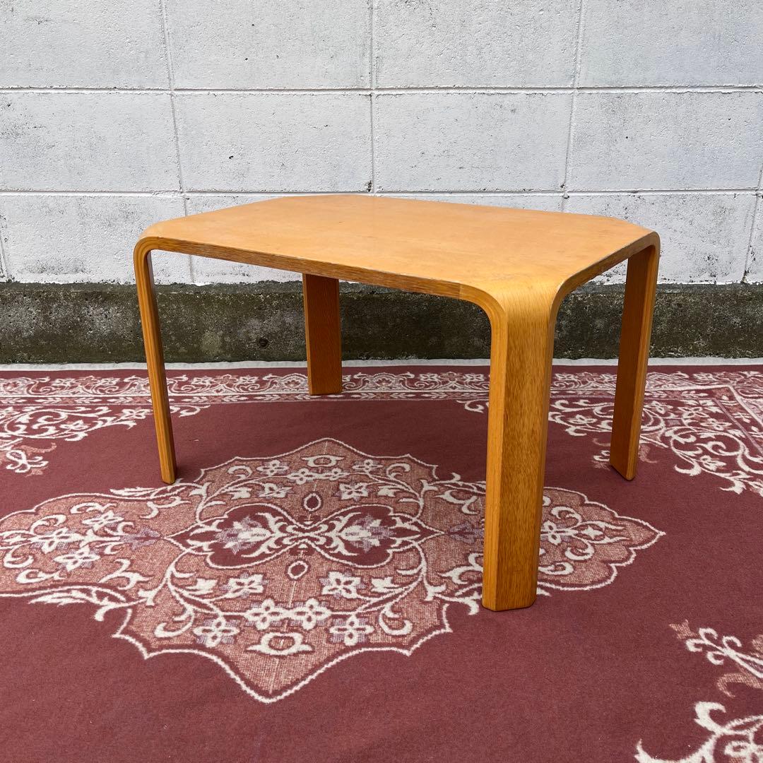 天童木工 Tendo ◾️木製プライウッド サイドテーブル コーヒーテーブル