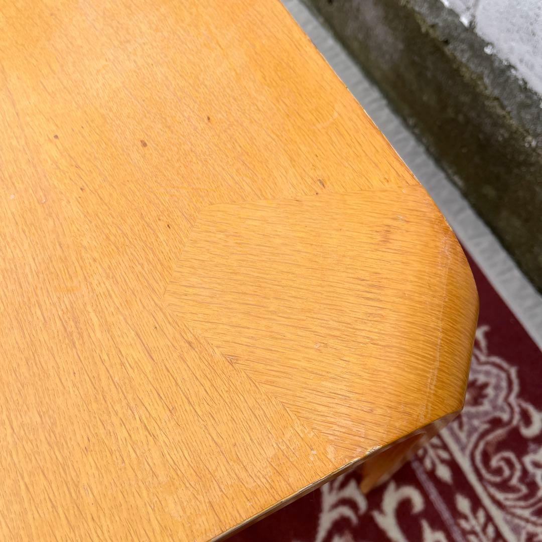 天童木工 Tendo ◾️木製プライウッド サイドテーブル コーヒーテーブル