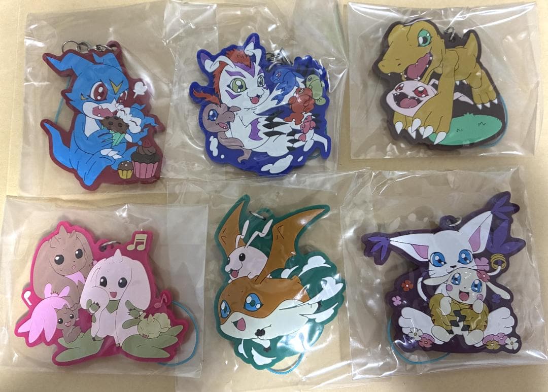 【新品】デジモンシリーズ ラバストコレクション Ver.1 Ver.2 コンプ