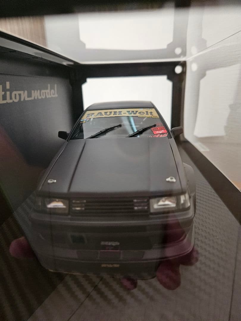 ミニカー ignitionmodel RWB AE86 Matte Black 1/18