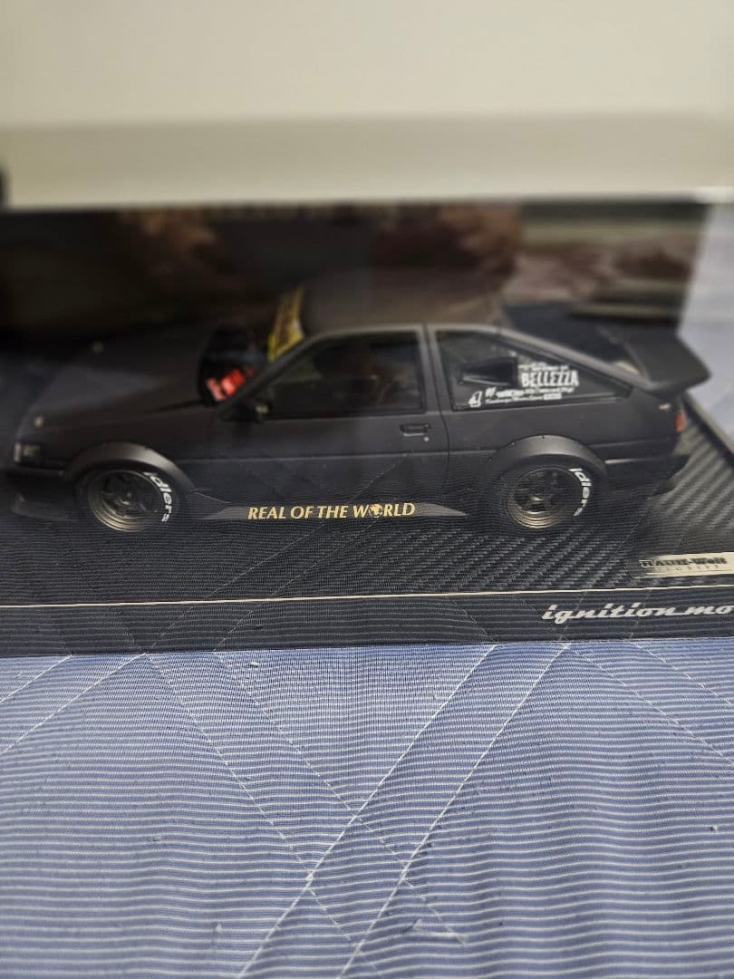 ミニカー ignitionmodel RWB AE86 Matte Black 1/18