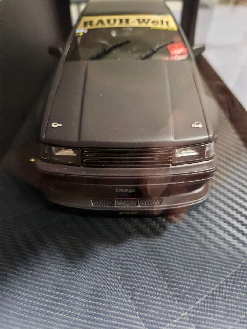 ミニカー ignitionmodel RWB AE86 Matte Black 1/18
