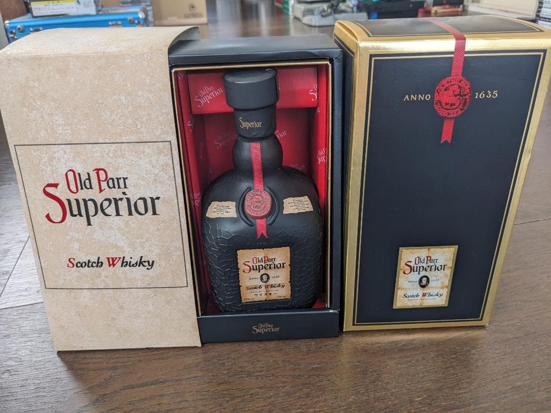 Old Parr Superior スコッチウイスキー 2本セット