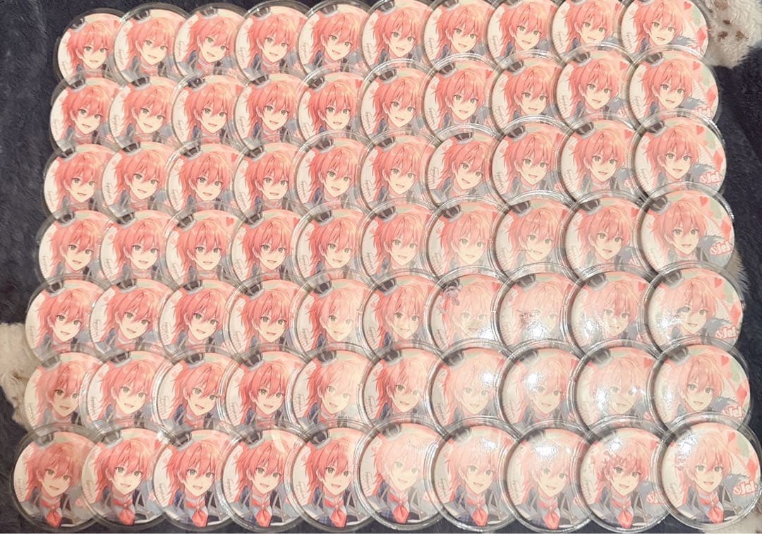 すとぷり NewYear ジェル 等身 缶バッジ 70個