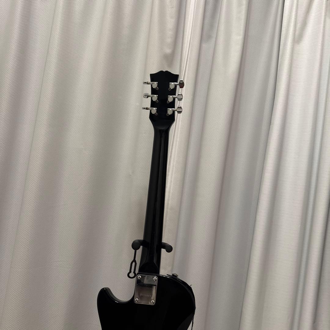 レッドエレキギター ハムバッカー搭載 22フレット