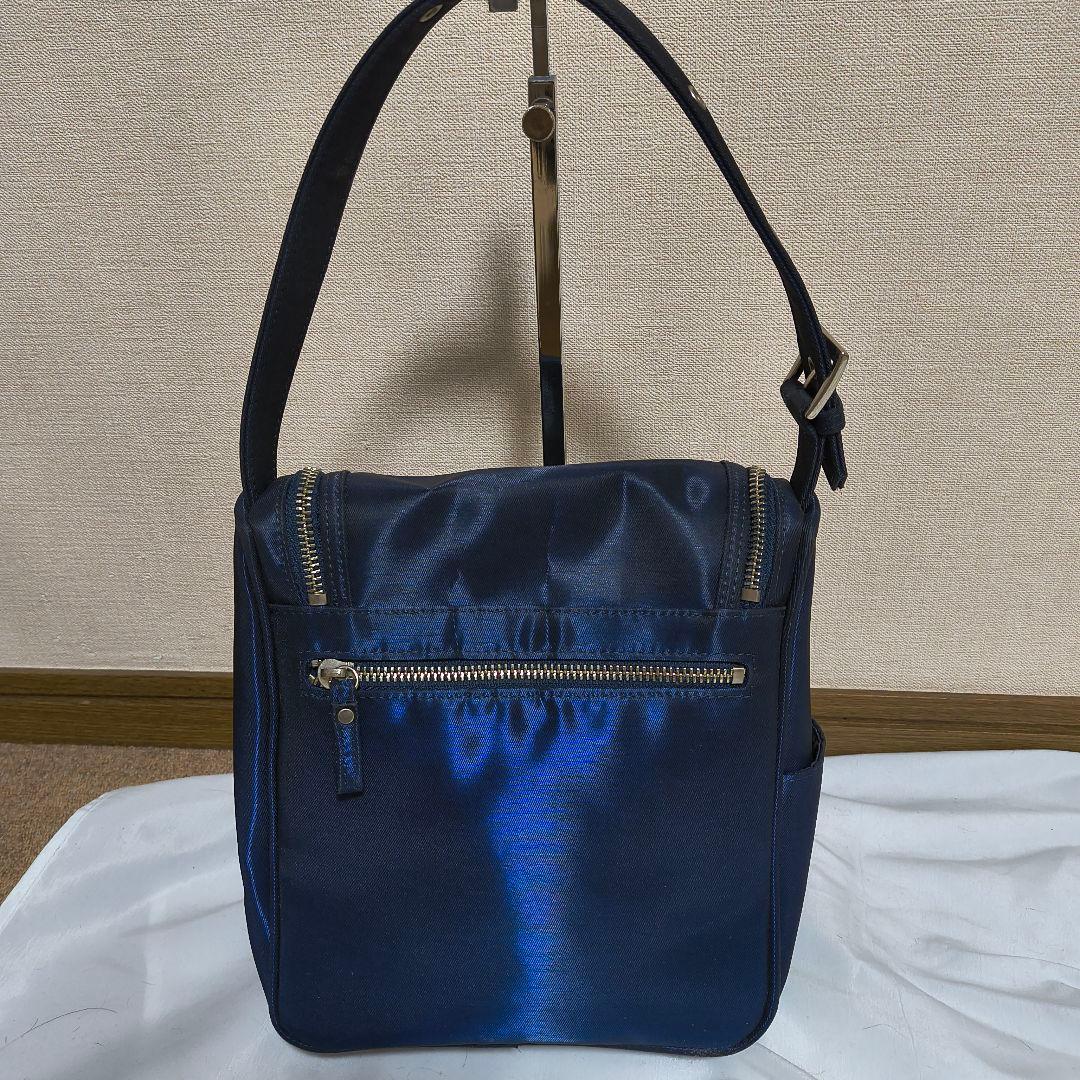 Jean Paul Gaultier ネイビー ハンドバッグ 玉虫色