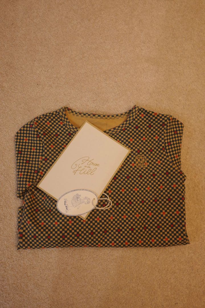 トップス house on the hill L/S Tee (Checker) 90