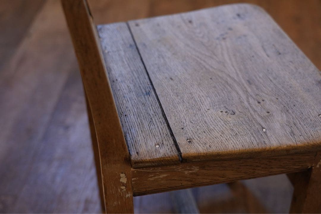 フランスアンティーク　ロレーヌチェア　古木　1800年代　椅子