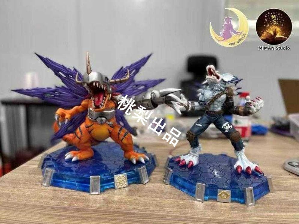 新品未開封『デジモンアドベンチャー』ワーガルルモン ガレージキット スタチュー