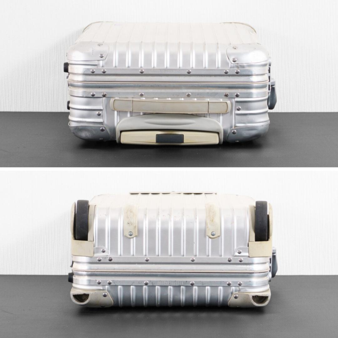 リモワ トパーズ 32L 機内持ち込み 2輪 TSAロック アルミ シルバー