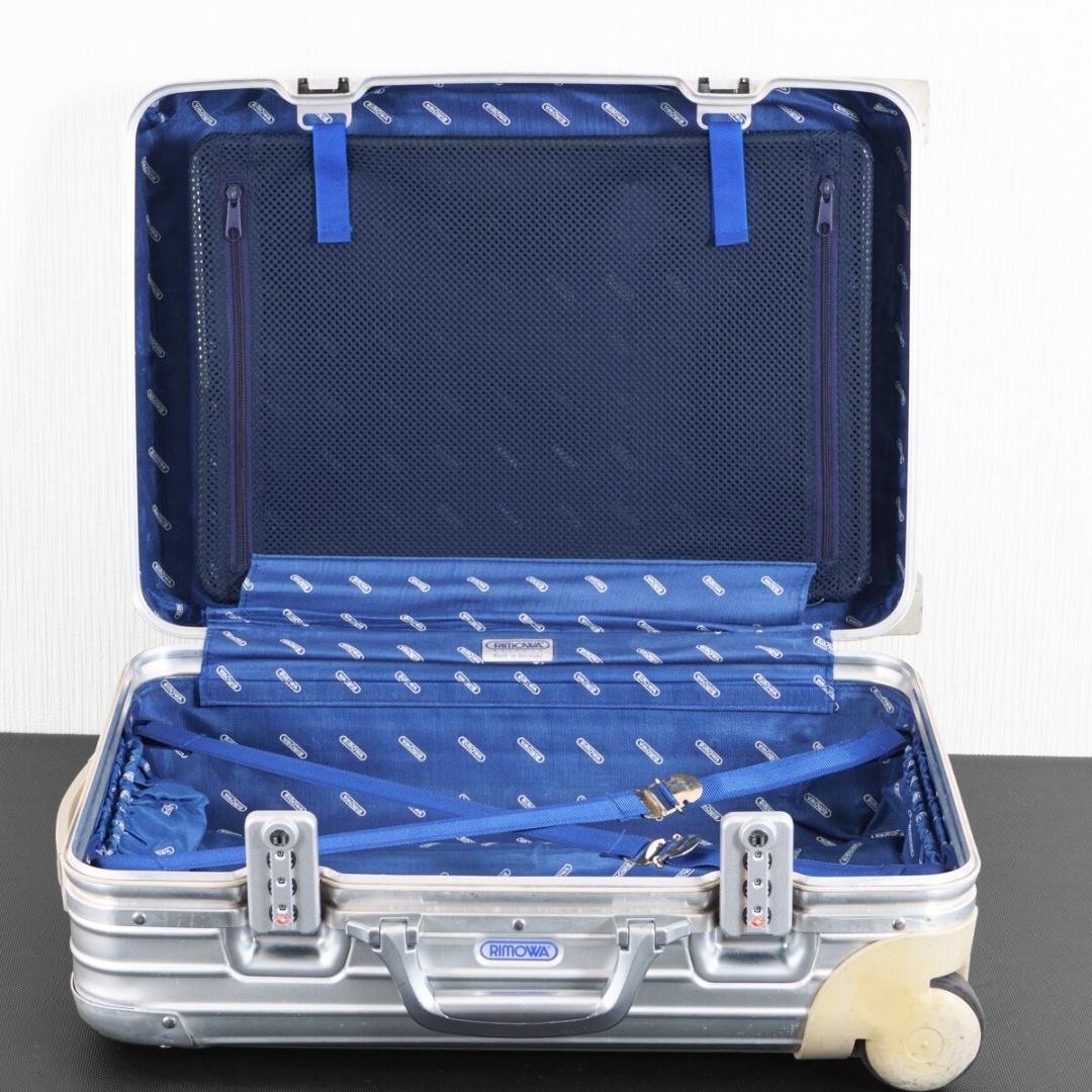 リモワ トパーズ 32L 機内持ち込み 2輪 TSAロック アルミ シルバー