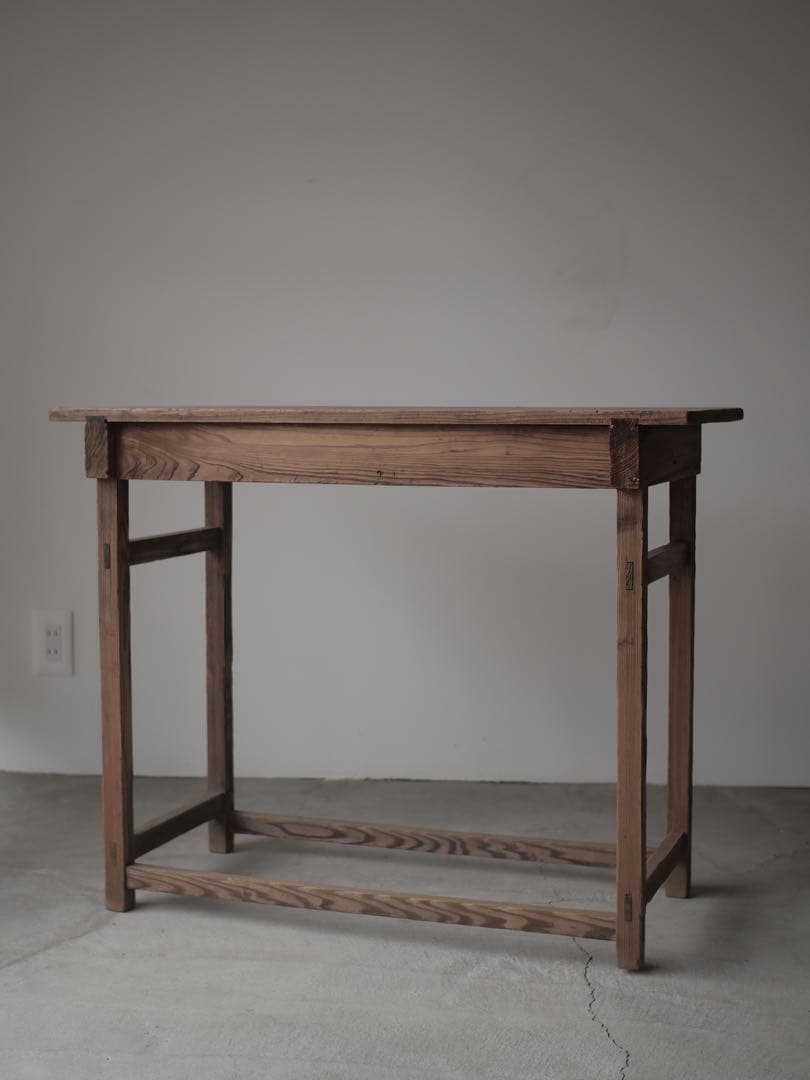 机　展示台　作業台　テーブル　台　古家具　古道具　アンティーク　昭和レトロ