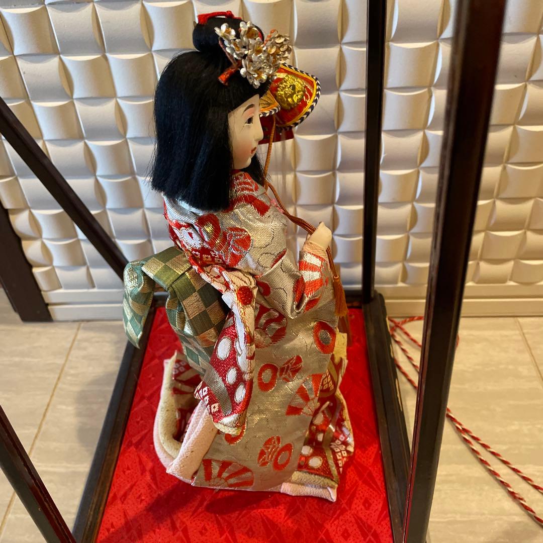 【至極特級呪物】市松人形 ガラスケース入り