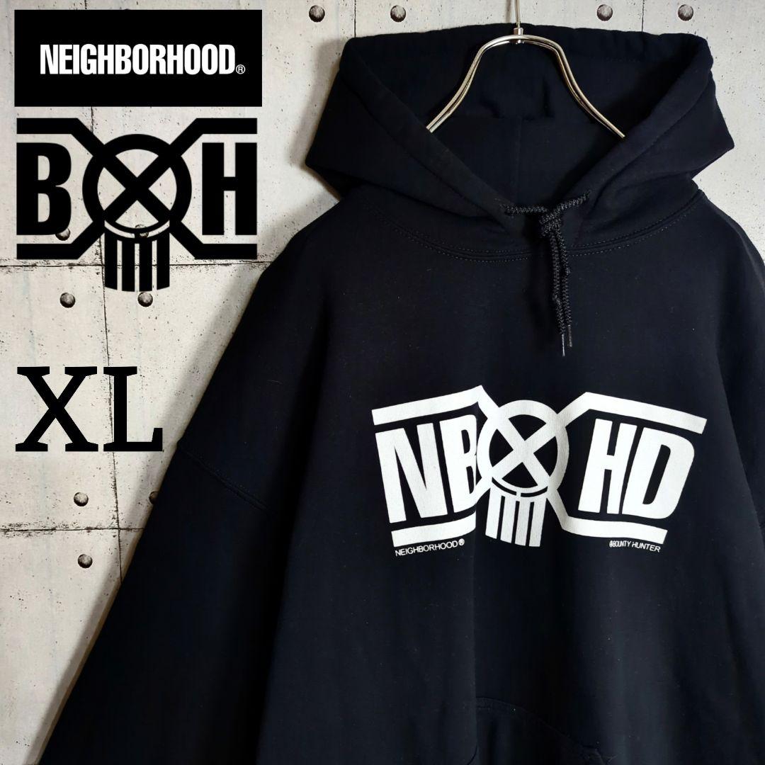 【限定コラボ】ネイバーフッド × バウンティハンター　ロゴパーカー　即完XL