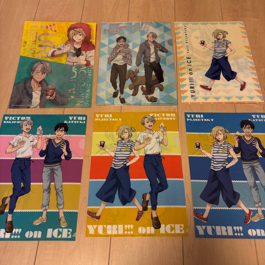 ユーリ!!! on ICE クリアファイル　ポスター